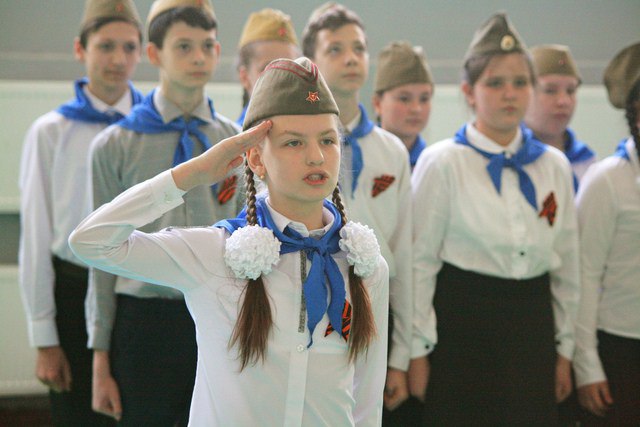 Военно-патриотический кружок.