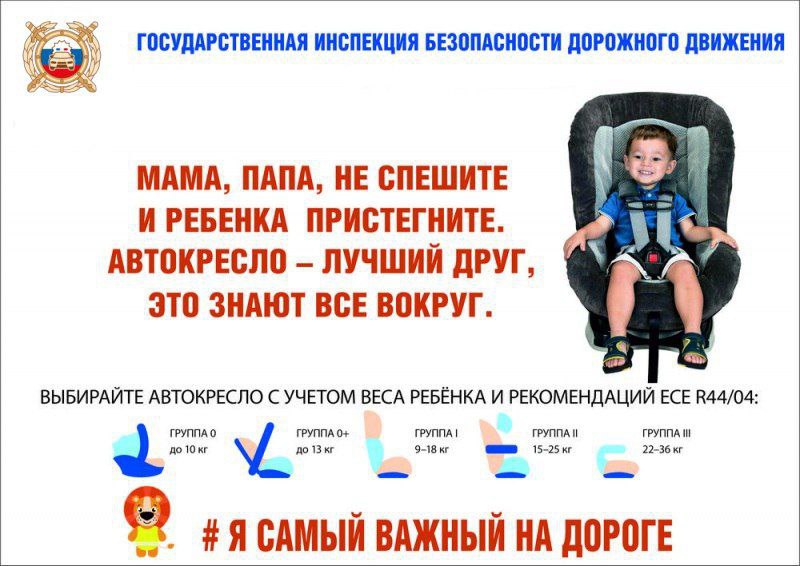 Предлагаем присоединиться к законопослушным родителям и позаботиться о своих маленьких пассажирах.